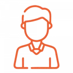 Pictogramme du service des logements : animateur