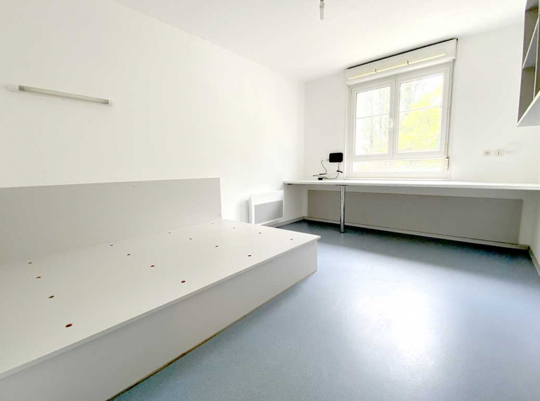 Chambre logements étudiants à Mulhouse Résidence Camille Saint-Saëns