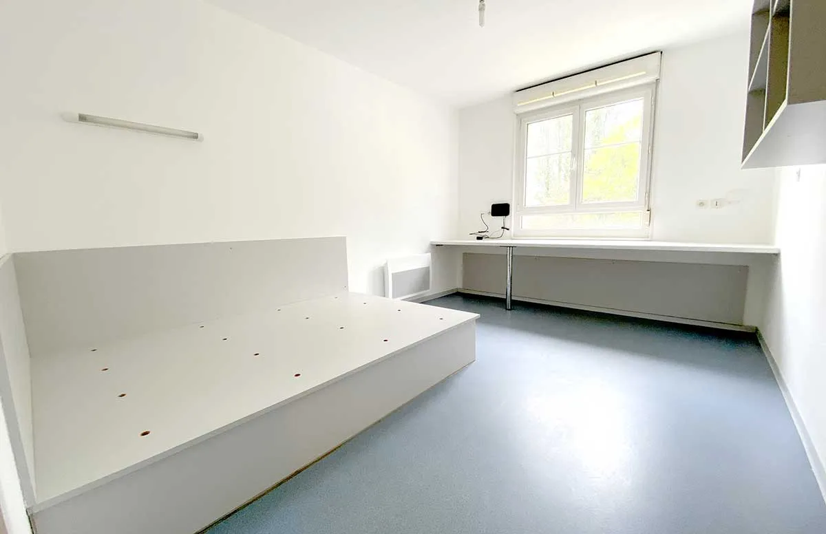 Chambre logements étudiants à Mulhouse Résidence Camille Saint-Saëns