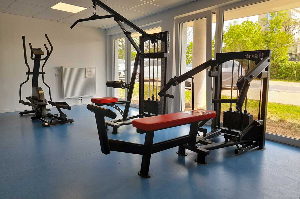 Salle de sport logements étudiants à Nancy Résidence étudiante Les Alix