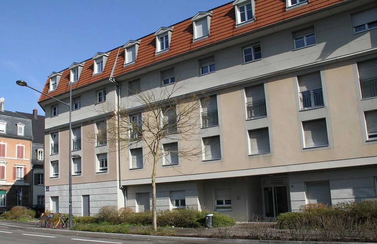 Résidences étudiantes à Mulhouse Logements étudiants MGEL Logement Résidence étudiante Camille Saint-Saëns