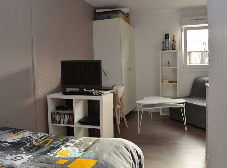 Studio logements étudiants à Reims Résidence étudiante Les Bulles