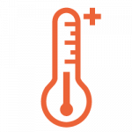 Pictogramme du service des logements : chauffage