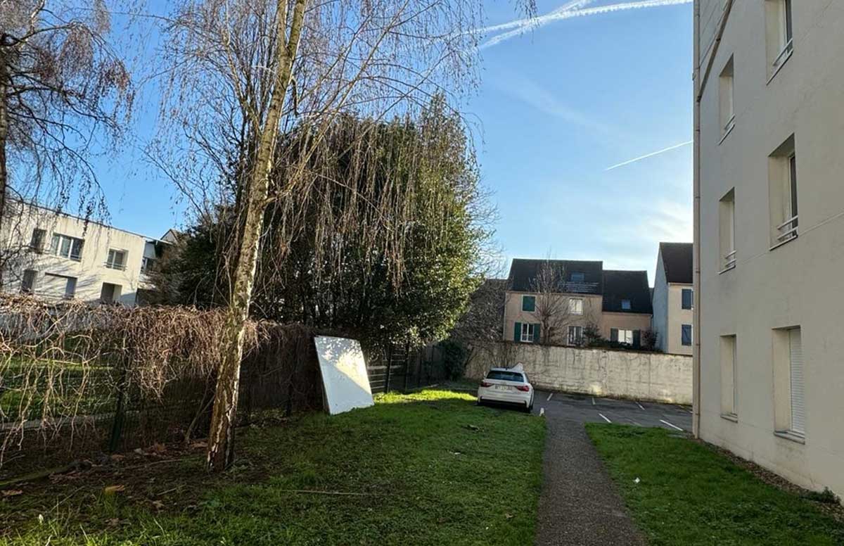 Couloir logements étudiants à Saint-Denis Résidence étudiante Les Marronniers