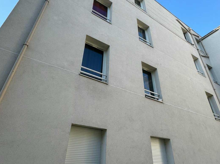 Façade logements étudiants à Saint-Denis Résidence étudiante Les Marronniers