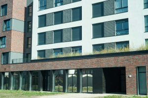 Logement etudiant Residence Les Grands Moulins Bat B Nancy entree