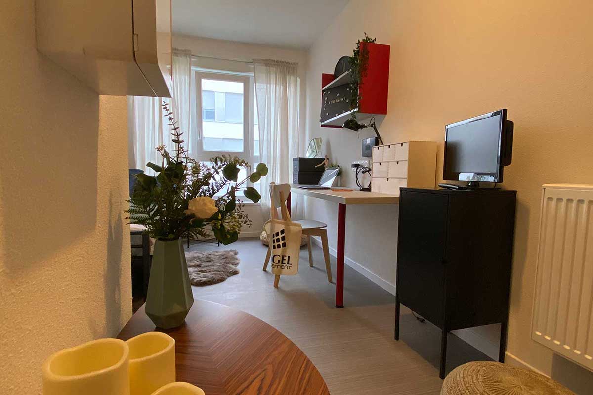 Studio Logements etudiants Nancy Residence etudiante Les Alix MGEL Logement