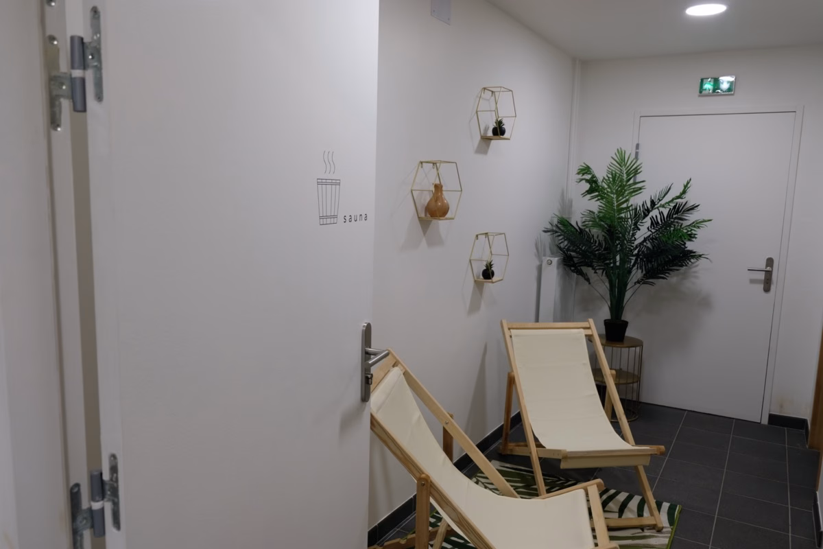 Sauna logements étudiants résidences MGEL Logement