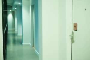 Logement etudiant Residence Pasteur Metz entrées appartements