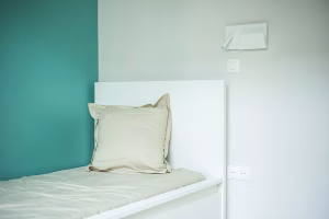 Logement etudiant Residence Pasteur a Metz lit