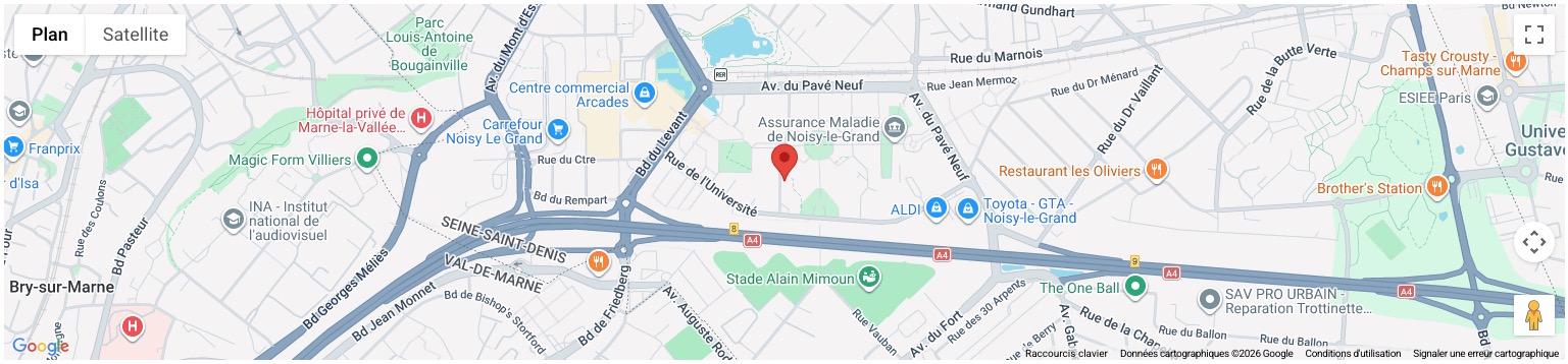 NOISY-LE-GRAND Carte résidence NOISY-LE-GRAND ordi