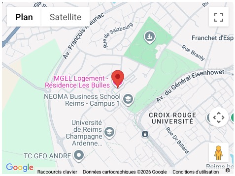 REIMS Carte résidence LES BULLES mobile