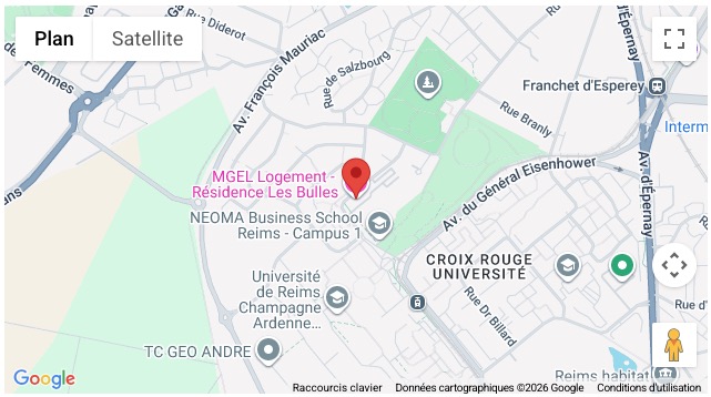 REIMS Carte résidence LES BULLES tablette