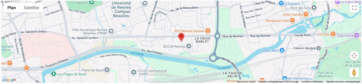 RENNES Carte residence PAUL GAUGUIN ordi