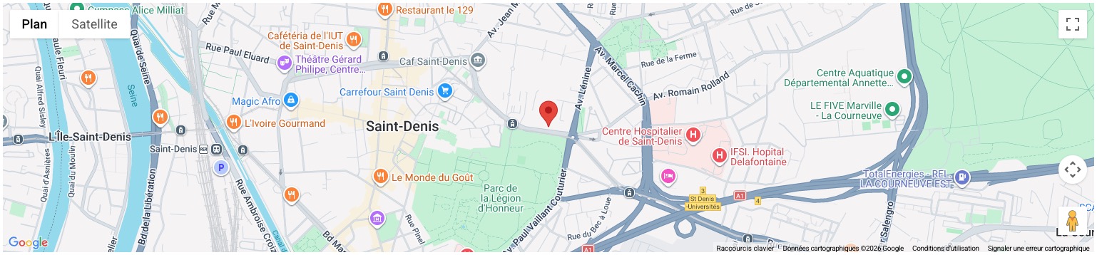 SAINT-DENIS Carte residence LES MARRONNIERS ordi