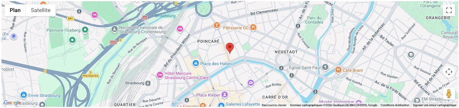 STRASBOURG Carte residence LE FAUBOURG ordi