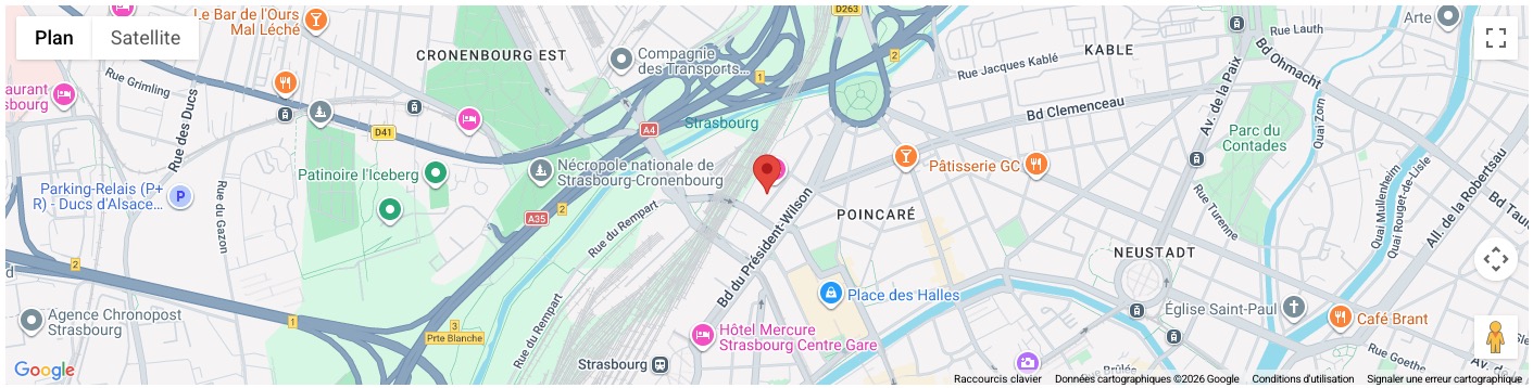 STRASBOURG Carte residence LE PANCALISTE ordi