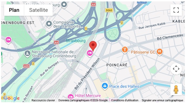 STRASBOURG Carte residence LOUISE tablette