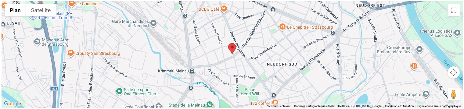 STRASBOURG Carte residence SAINTE-ODILE ordi