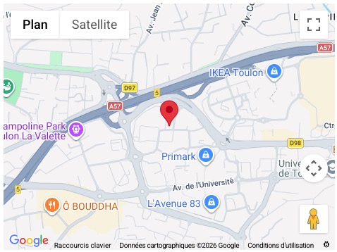 TOULON Carte résidence TOULON-LAVALETTE mobile