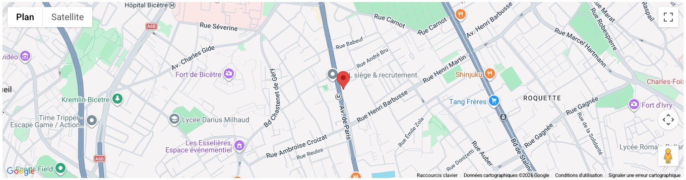 VILLEJUIF Carte résidence LE VIVALDI ordi